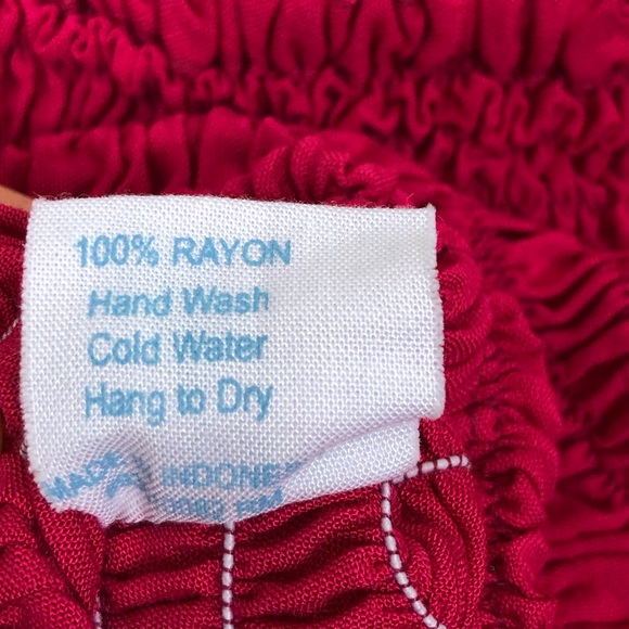 Sea Jewels Scrunch Rayon Tube Top - Picture 5 of 5